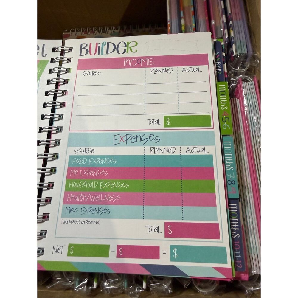 Denise Albright Budget planner Leopard Print Undated - Picture 15 of 16